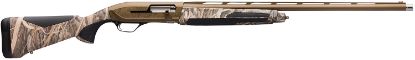 Picture of Browning 011705204 Maxus Ii Wicked Wing 12 Gauge 3.5" 4+1 (2.75") 28" Barrel, Burnt Bronze Cerakote, Mossy Oak Shadow Grass Habitat Stock W/Overmolded Grip Panels 