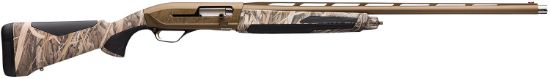 Picture of Browning 011705204 Maxus Ii Wicked Wing 12 Gauge 3.5" 4+1 (2.75") 28" Barrel, Burnt Bronze Cerakote, Mossy Oak Shadow Grass Habitat Stock W/Overmolded Grip Panels 