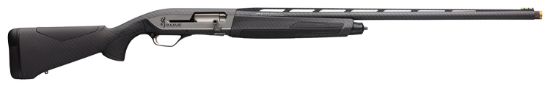 Picture of Browning 011708303 Maxus Ii Sporting 12 Gauge With 30" Barrel, 3" Chamber, 4+1 Capacity, Carbon Fiber Dipped Metal Finish & Hydrographic Dip Carbon Fiber Black Synthetic Stock Right Hand (Full Size) 