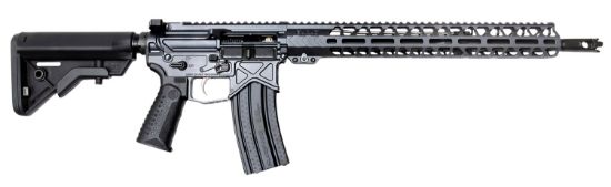 Picture of Battle Arms Development Authority 010 Authority Elite 223 Wylde 16" 30+1 Battlearms Gray 6 Position B5 Bravo Adjustable Stock Black Polymer Grip 