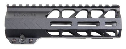 Picture of Battle Arms Development Bad-Wh6.7-Mlok Workhorse Handguard 6.70" M-Lok, Free-Floating Style Made Of 6061-T6 Aluminum With Black Anodized Finish For Ar-15, Ar-10 