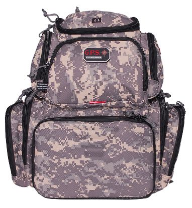 Picture of Gps Bags 1711Bpdc Handgunner Backpack Fall Digital Camo Holds 4 Handguns 