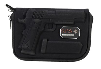 Picture of Gps Bags 908Pc Custom Molded W/ Lockable Zippers Internal Mag Holder & Black Finish For 1911 & Similar Clones 