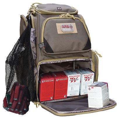 Picture of Gps Bags 1611Sc Sporting Clays Backpack Olive W/Visual Id Storage System, Lockable Zippers, Storage Pockets, Pull-Out Rain Cover 
