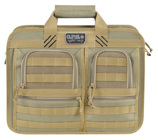 Picture of Gps Bags T1551bct Tactical Operations Brief Case Tan 1000D Polyester 1 Handgun 