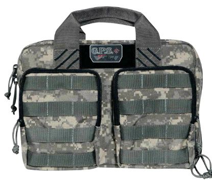 Picture of Gps Bags Gpst1309pcd Tactical Quad +2 Fall Digital Camo 1000D Polyester With Ykk Lockable Zippers, 8 Mag Pockets, 2 Ammo Front Pockets, Visual Id Storage System & Holds Up To 6 Handguns 