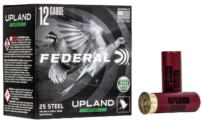 Picture of Federal Ush1226 Upland Field & Range 12 Gauge 2.75" 1 Oz 6 Shot 25 Per Box/ 10 Case 