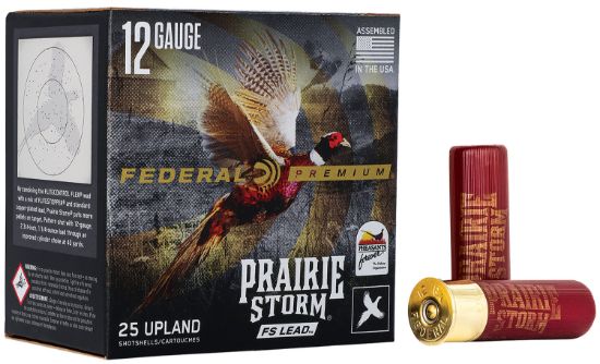 Picture of Federal Pfx129fs4 Premium Prairie Storm Fs 12 Gauge 3" 1 5/8 Oz 4 Shot 25 Per Box/ 10 Case 