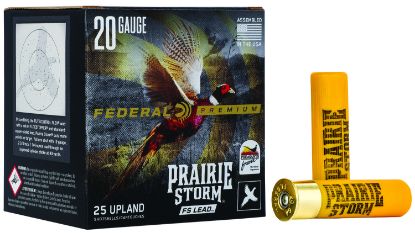 Picture of Federal Pfx258fs4 Premium Prairie Storm Fs 20 Gauge 3" 1 1/4 Oz 4 Shot 25 Per Box/ 10 Case 