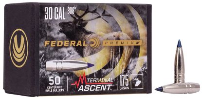 Picture of Federal Pb308ta3 Premium Terminal Ascent Component 30 Cal .308 215 Gr Terminal Ascent 50 Per Box/ 4 Case 