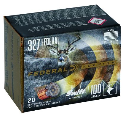 Picture of Federal P327sa Premium 327 Federal Mag 100 Gr Swift A Frame 20 Per Box/ 10 Case 