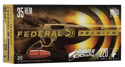 Picture of Federal Lg35r1 Premium Hammerdown 35 Rem 220 Gr Bonded Hollow Point 20 Per Box/ 10 Case 