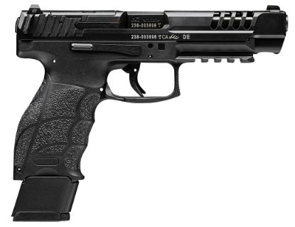 Picture of Hk 81000592 Vp9l Optic Ready 9Mm Luger 5" 20+1 (3) Black Black Steel Slide Black Interchangeable Backstrap Grip Night Sights 