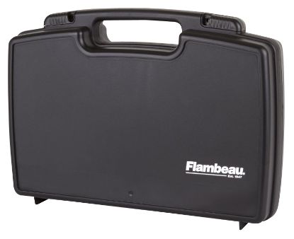 Picture of Flambeau 6455Sc Safe Shot Pistol Pack Case Black Polymer Holds 2 Pistols 