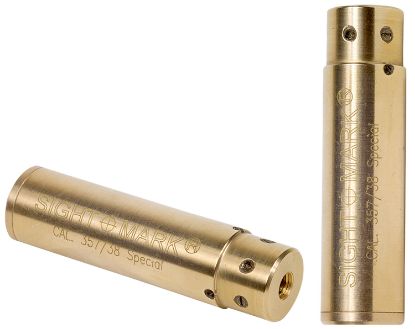 Picture of Sightmark Sm39018 Boresight Red Laser For 38 Special/357 Mag Brass Includes Battery Pack & Carrying Case 