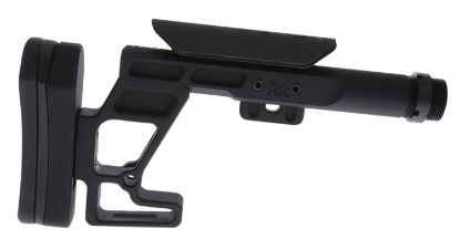 Picture of Rival Arms Ra91r101a St-3X Rifle Chassis Stock Black Anodized Aluminum Fixed With Adjustable Cheek Rest & Buttpad Rifle Chassis That Accepts Buffer Tube Style Stock Ambidextrous Hand 