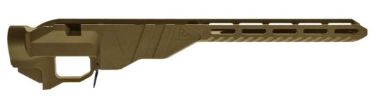 Picture of Rival Arms Ra90rm01b R-700 Precision Chassis System Flat Dark Earth Aluminum Remington 700 Sa 