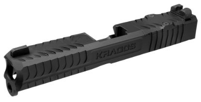 Picture of Cmc Triggers Sld193grmr Kragos Compatible W/Glock 19 Gen3 Rmr Cut Black Dlc 17-4 Stainless Steel 