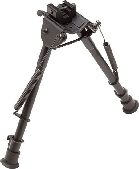 Picture of Truglo Tg8901x Tac-Pod Fixed Bipod Black 13-23" With Sling Stud Adapter 