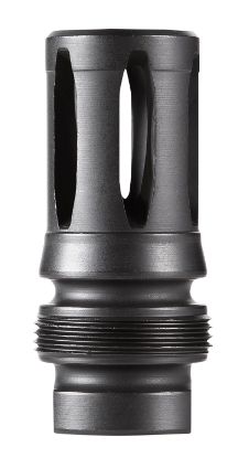 Picture of Dead Air Da121 Xeno Flash Hider Black Nitride 4140 Steel With 1/2"-28 Tpi Threads, 2.16" Oal & .99" Diameter 