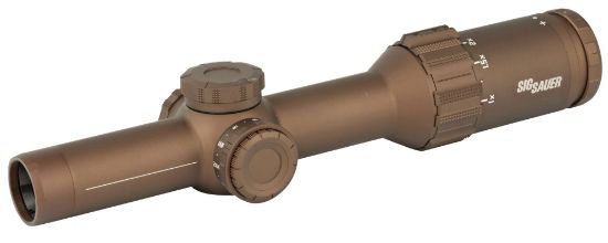 Picture of Sig Sauer Electro-Optics Sot61239 Tango6t Flat Dark Earth 1-6X24mm 30Mm Tube Illuminated Dwlr6 Reticle 