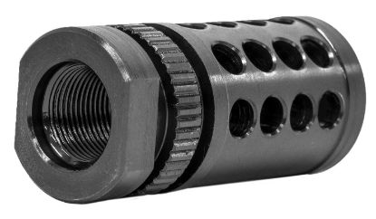 Picture of Grovtec Us Inc Gthm318 G-Nite Flash Suppressor Black Nitride Steel With 5/8"-24 Tpi Threads For 308 Cal 