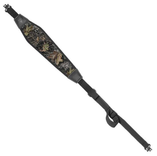 Picture of Grovtec Us Inc Gtsl125 Qs Trek Made Of Mossy Oak New Break-Up Cordura With Adjustable Design & 1" Locking Swivles For Rifle/Shotgun 