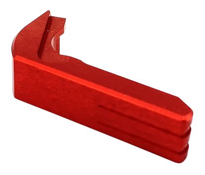 Picture of Cross Armory Crgmcrd Mag Catch Extended Compatible W/ Glock Gen1-3/P80 Red Anodized Aluminum 