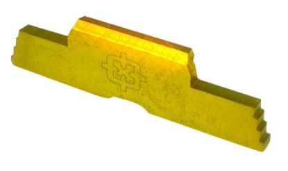 Picture of Cross Armory Crg5slgd Slide Lock Extended Compatible W/Glock Gen1-5/P80 Gold Steel 