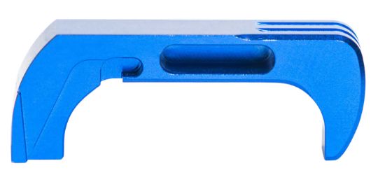 Picture of Cross Armory Crg5mcbl Mag Catch Extended Compatible W/Glock Gen4-5 Blue Anodized Aluminum 
