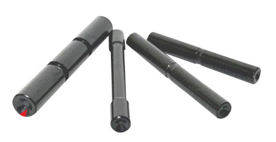 Picture of Cross Armory Crg4psbk 4 Pin Set Dimpled Compatible W/Glock Gen4 4140 Steel Pistol 