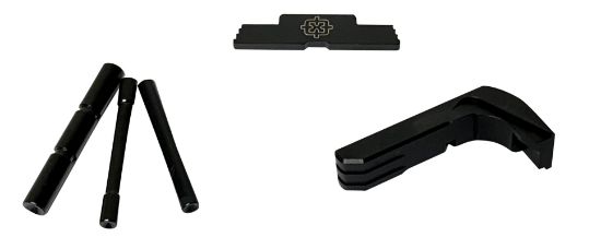 Picture of Cross Armory Crg5okbk 3 Piece Kit Extended Compatible W/ Glock 17/19/26/34 Gen5 Black Steel/Aluminum 