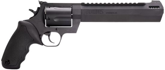 Picture of Taurus 2460081Rh Raging Hunter 460 S&W Mag 5Rd 8.37" Matte Black Barrel Matte Black Oxide Steel Cylinder & Frame Black Rubber With Integrated Cushion Insert Grip 