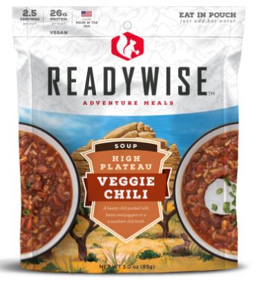 Picture of Readywise Rw05001 Chili Mac W/Beef 2.5 Servings In A Resealable Pouch, 6 Per Case 