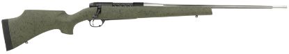 Picture of Weatherby Mcu01n65cmr4b Mark V Camilla Ultra Lightweight 6.5 Creedmoor 3+1 22" Barrel, Graphite Black Cerakote Finish, Black Webbed Green Monte Carlo Stock (Compact) 