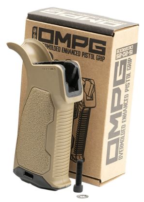 Picture of Strike Arompg15fde Ar Enhanced Pistol Grip 15 Degrees Ar Platform Flat Dark Earth Rubber 