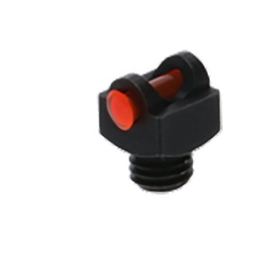 Picture of Truglo Tg954cr Starbrite Deluxe Bead Black | Red Fiber Optic Front Sight 5-40" Threads 