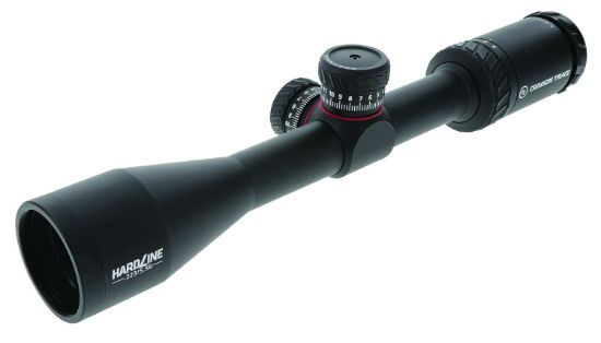 Picture of Crimson Trace 0101240 Hardline Black Anodized 3-9X40mm 1" Tube Bdc 223/5.56 Reticle 