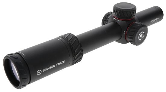 Picture of Crimson Trace 0101100 Hardline Pro Black 1-6X24mm 30Mm Tube Illuminated Competition Reticle 