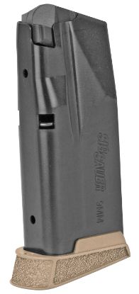 Picture of Sig Sauer Mag365910xcoy P365 Micro Compact 10Rd 9Mm Luger Black Coyote Steel 