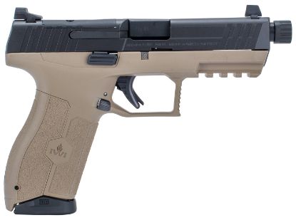 Picture of Iwi Us M9orp17tfd Masada 9Mm Luger 4.60" Tb 17+1 Flat Dark Earth Flat Dark Earth Interchangeable Backstrap Grip 