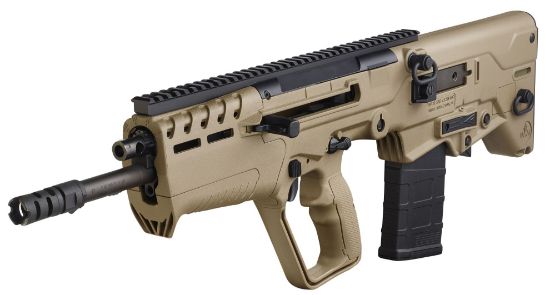 Picture of Iwi Us T7f20 Tavor 7 7.62X51mm Nato Caliber With 20" Barrel, 20+1 Capacity, Flat Dark Earth Metal Finish, Flat Dark Earth Fixed Bullpup Stock & Polymer Grip Ambidextrous Hand 