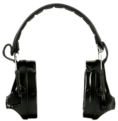 Picture of Peltor Mt20h682fb09sv Swattac V Hearing Defender Headset 23 Db Over The Head Black Adult 1 Pair 