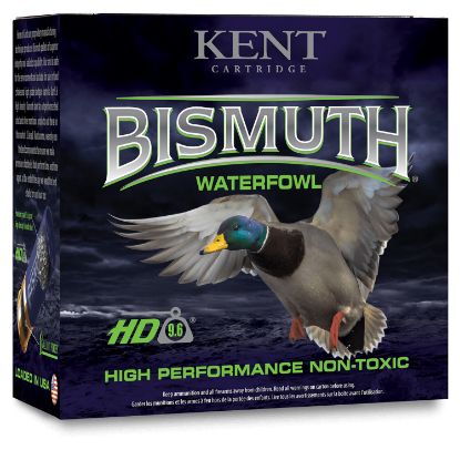 Picture of Kent Cartridge B123w405 Bismuth Waterfowl 12 Gauge 3" 1 3/8 Oz Bismuth 5 Shot 25 Per Box/ 10 Case 