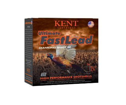 Picture of Kent Cartridge K122ufl424 Ultimate Fast Lead 12 Gauge 2.75" 1 1/2 Oz 4 Shot 25 Per Box/ 10 Case 