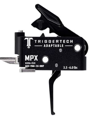 Picture of Triggertech Arptbb36nnf Adaptable Two-Stage Flat Trigger With 3.50-6 Lbs Draw Weight & Black Pvd Finish For Sig Mpx 