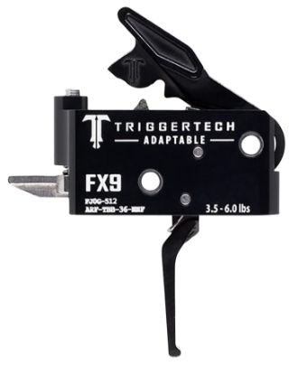 Picture of Triggertech Arftbb36nnf Adaptable Two-Stage Flat Trigger With 3.50-6 Lbs Draw Weight & Black Pvd Finish For Fn Fx9 