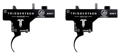 Picture of Triggertech Wm5sbb13nbf Special Single-Stage Flat Trigger With 1-3.50 Lbs Draw Weight & Black Pvd Finish For Weatherby Mark V 