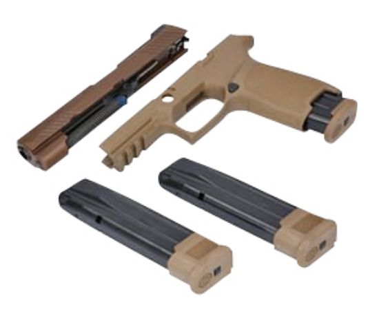 Picture of Sig Sauer 8900267 P320 M17 X-Change Kit 9Mm Luger Coyote Tan 