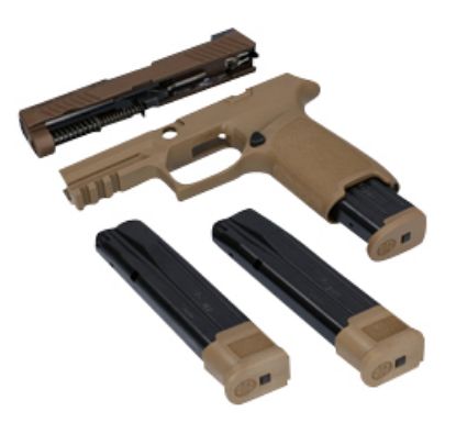 Picture of Sig Sauer 8900268 P320 M18 X-Change Kit 9Mm Luger For Sig 320 Handgun 17 21 Capacity Coyote Tan 